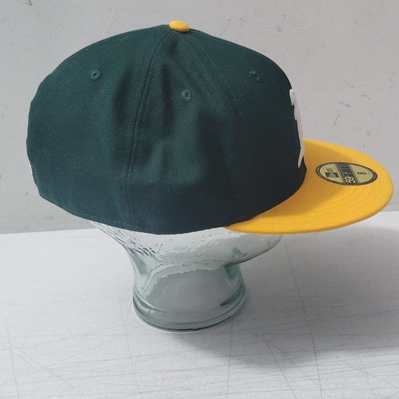 Oakland Athletics A's New Era Authentic On-Field 59FIFTY Fitted Hat Size 8 - Picture 8 of 13